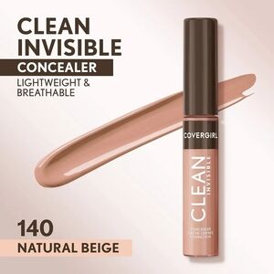 Covergirl Clean Invisible Concealer- #140 Natural Beige *NEW*